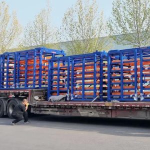 Metal Sheet Rack Forklift Heavy Duty Steel Plate Storage Rack