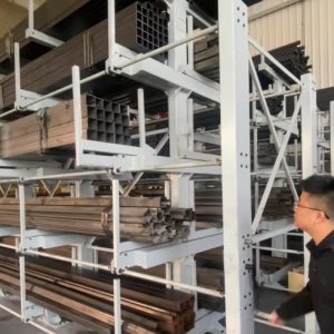 Heavy Duty Steel Pipe Rack Design: 700kg Capacity & Cantilever Shelves Solutions