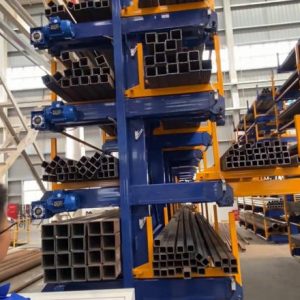 Smart Control Electric Telescopic Cantilever Racking – The Future of High-Density Pipe Storage