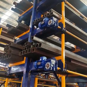 Premium Electric Telescopic Cantilever Rack: Maximize Warehouse Storage for Long Materials