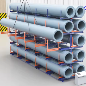 Telescopic Heavy Duty Adjustable Cantilever Racks: Maximizing Density for Pipes, Profiles, and Bars