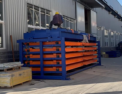 Manual Operated Metal Plate Rack for Drawer Organization