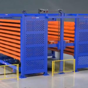Automatic Twin-Tower Sheet Metal Storage System: Maximizing Space and Efficiency for Heavy-Duty Storage