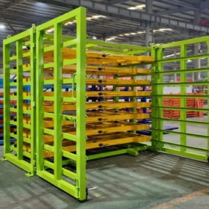 Heavy Duty Storage Rack with Metal Sheet by Electric Control Storage Shelf