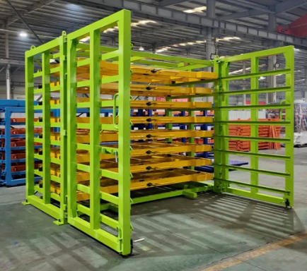 Versatile Industrial Sheet Storage Rack with Drawer System: Custom Solutions for Modern Fabrication