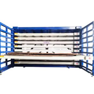 Electric Control Heavy Duty Storage Rack with 8-Layer Boltless Steel Design
