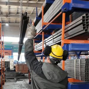 Heavy-Duty Double-sided Cantilever Rack for Large-Scale Warehouse Storage