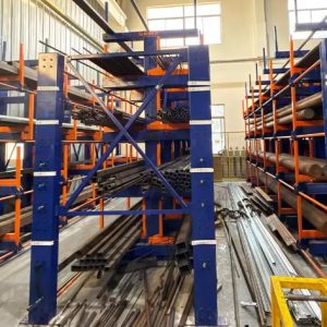 Warehouse Double-Side Cantilever Racks of Efficient Mechanical Processing and Building Materials Storage