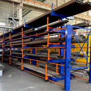 Maximizing Warehouse Density with a Heavy-Duty Hand-Cranked Pipe Rack for Efficient Tube Storage