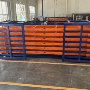 Heavy Duty Pallet Storage Rack with Metal Sheet Storage Rack Solutions