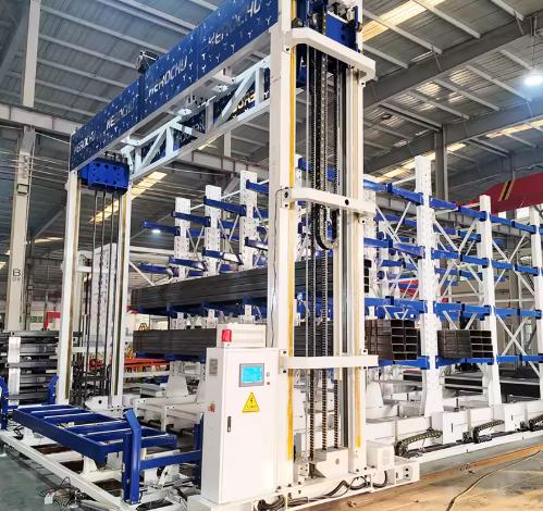 Customized Pipes Stacking Racking and Automatic Vertical Storage Rack Systems