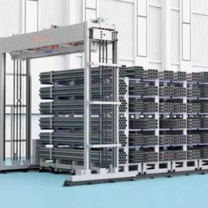 Customized Pipes Stacking Racking and Automatic Vertical Storage Rack Systems
