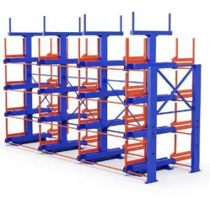 Telescopic Cantilever Shelves Rack of High-Density Industrial Storage