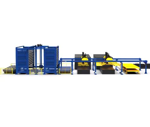 Two-Tow Two Metal Automation Loading and Unloading System