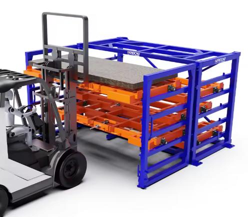 Customized Heavy-Duty 5 Layer Steel Metal Storage Rack: Engineering Precision for 20-Ton Loads
