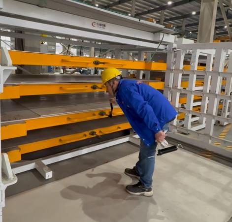 Space Saving Sheet Metal Storage System