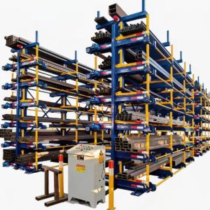 Industrial Telescopic Cantilever Racks Designed for Forklift Access