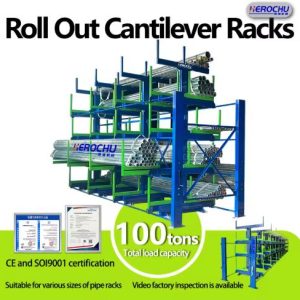 Single and Double Side Telescopic Arm Racks for Irregular Storage