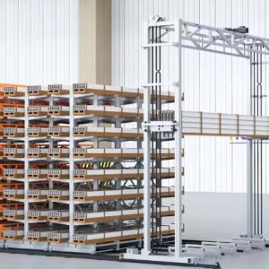 Automatic Mobile Profile Vertical Storage System With Heavy Duty Capacity For Pipes Storage