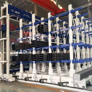 Customized Automatic Storage Rack System Industrial Steel Profile Warehouse Solution for Pipes