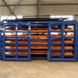 Heavy Duty Storage Rack with Metal Sheet by Electric Control Storage Shelf