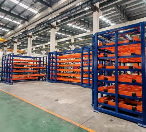 Space Saving Sheet Metal Storage: Maximizing Floor Space with Roll-Out Racks