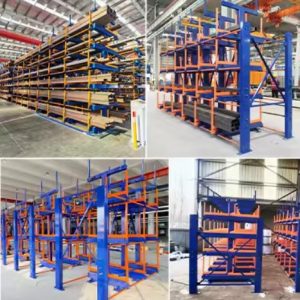 SpaceSaver Roll-Out Cantilever Rack for Pipe Storage and Efficient Long-Load Management in 2026