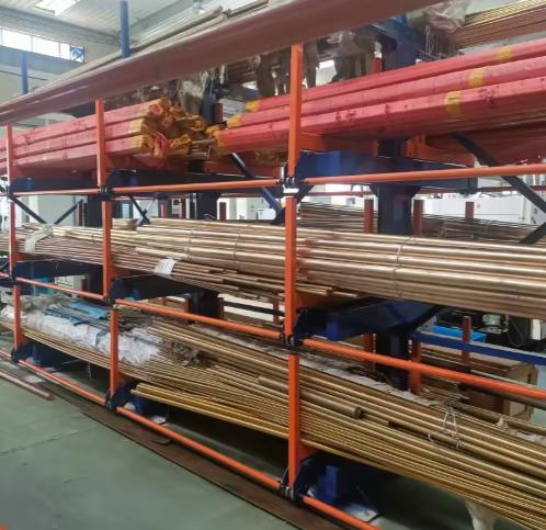 Warehouse Cantilever Racking for Rebar Storage – Heavy Duty & Space-Saving Solution