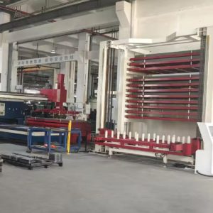 Automated Vertical Storage Warehouse with Gantry Robot