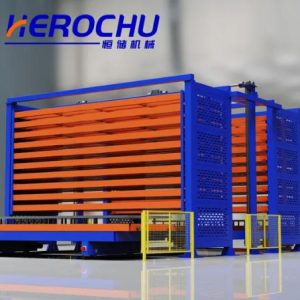 Automated Vertical Storage System – Double-Tower for Pipes and Structural Beams