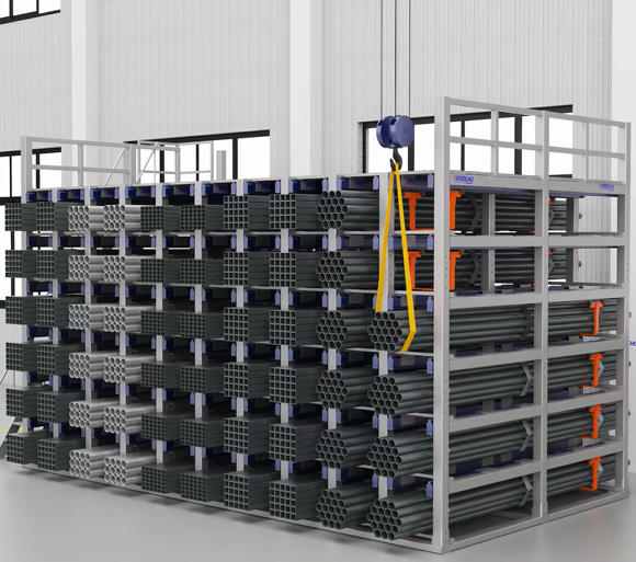 Fully Automatic Warehouse Storage System Integrated with Gantry Loading Robot