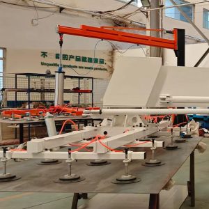 Industrial Robot Used to Assist Handling Palletizing: Automatic Column Robot for Metal Sheet Manipulator