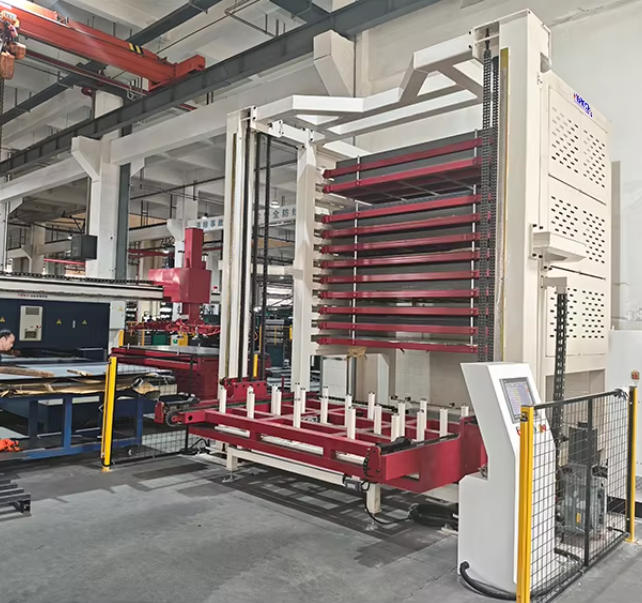 Revolutionizing Industrial Space: The Herochu Single-Tower Sheet Metal Storage System