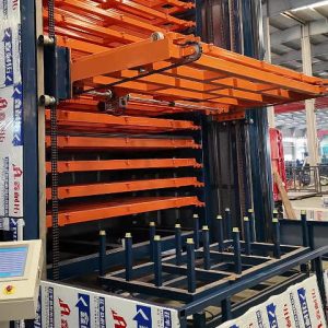 Twin-Tower Automated Storage System for Steel Plates