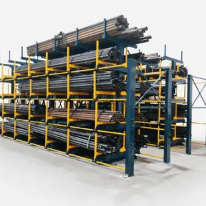 Heavy Duty Industrial Telescopic Cantilever Rack for Long Pipe Storage | 12-Meter Capacity | ISO 9001