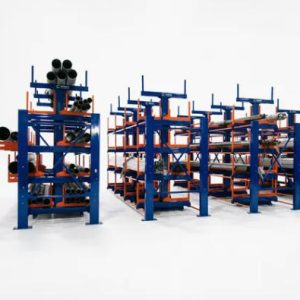 Heavy Load Telescopic Cantilever Rack for Pipe Warehouse | 6-Ton Capacity per Arm | CE Certified