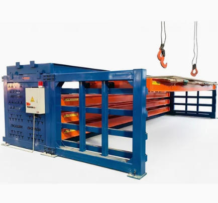 Crank-Out Drawer Sheet Rack Design