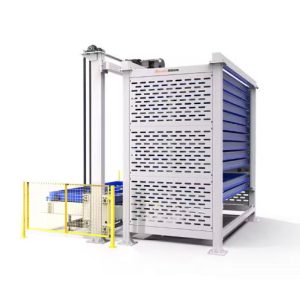 Single-Tower Sheet Metal Storage System: Cut Floor Space by 80% with Herochu Automated Vertical Lift