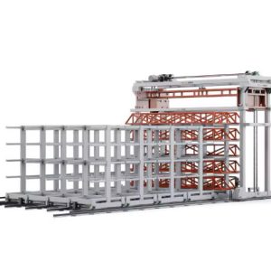 Automatic Vertical Roll Profile Tower: Intelligent Loading & Unloading for Bars, Tubes & Cargo Storage
