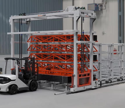High Capacity Multi-Type Profile Intelligent Industrial Warehouse Solutions