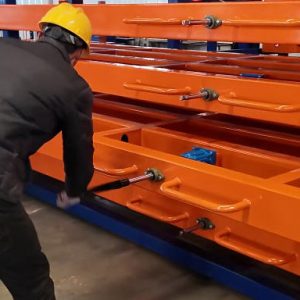 Vertical Sheet Material Library – Maximize Floor Space with Drawer Storage for 6m Plates