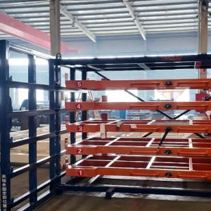 Full Extension Drawers Rack for Sheet Material Library Storage – 100% Drawer Access for 6m Plates