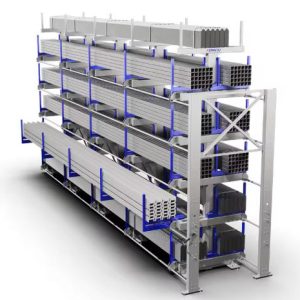 Heavy-Duty Cantilever Racking Storage Racks | Electric Telescopic Pipe Cantilever by Herochu