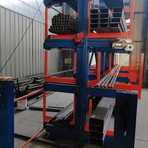 Electric Foldable Cantilever Rack for Sheet Metal | Herochu