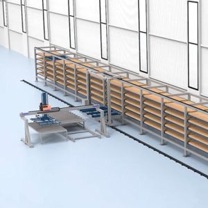 Multi-Tower Intelligent 3D Board Material Warehouse