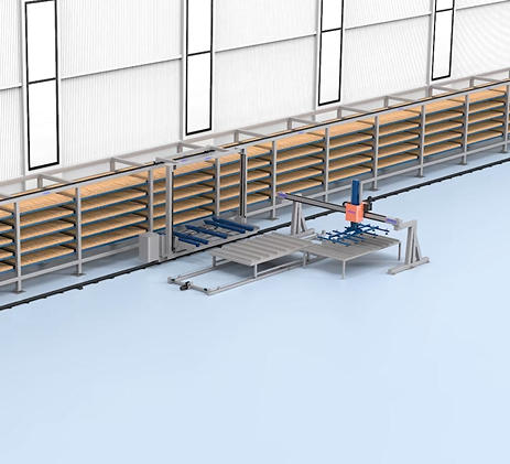 Three-dimensional Material Warehouse & Automatic Loading and Unloading Robot