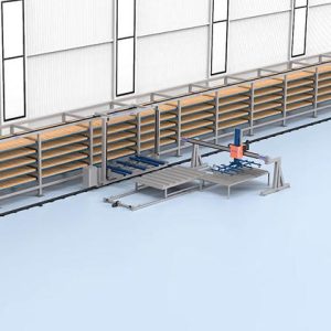 Multi-Tower Intelligent 3D Board Material Warehouse