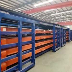 Roll Out Sheet Metal Rack – Heavy-Duty Drawer Storage System by Herochu