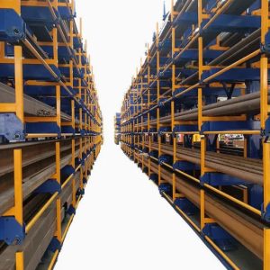 Hand Cranked Pipe Racks and Storage Systems – Customizable Crank Out Cantilever Rack by Herochu