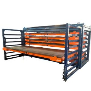 Heavy-Duty Material & Panel Storage Rack for Plywood, Aluminum and Plastics
